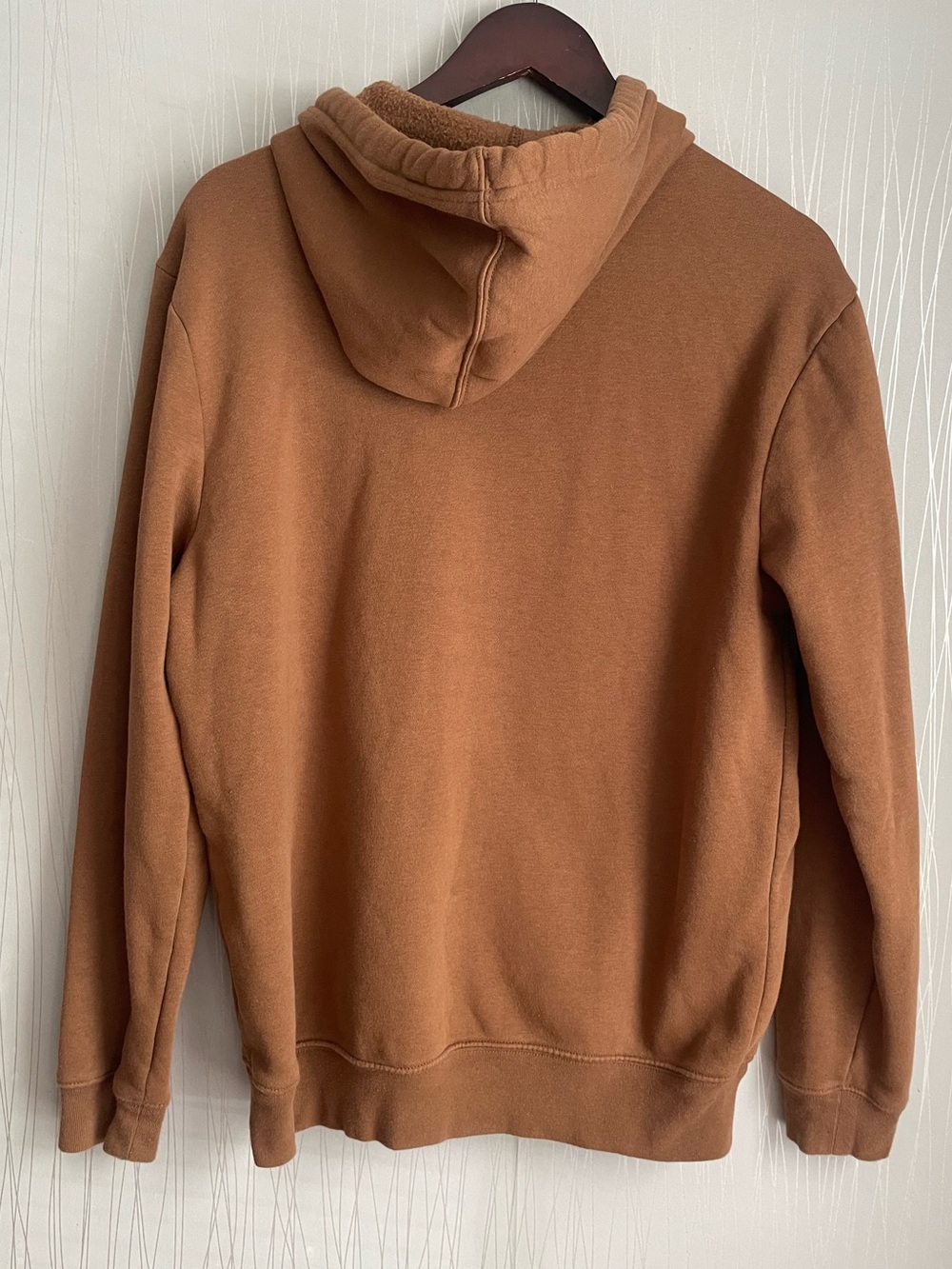Gap Men’s Brown Logo Hoodie Sweatshirt Size Medium - Picture 3 of 8